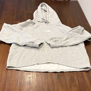 Women’s Northface extra large gray hoodie